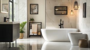 Modern Bathroom Remodel Sandpoint